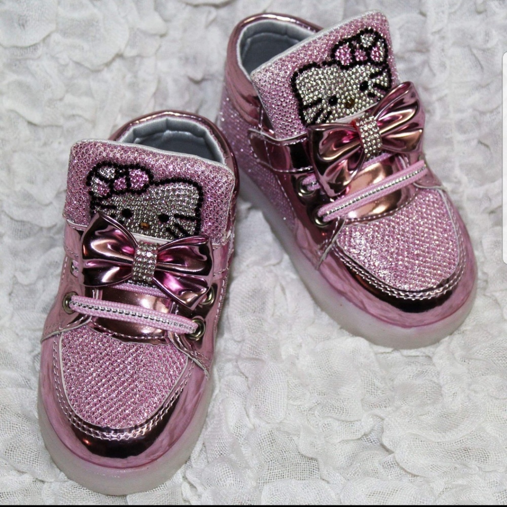 Hello kitty light up sneakers (toddler size 6)